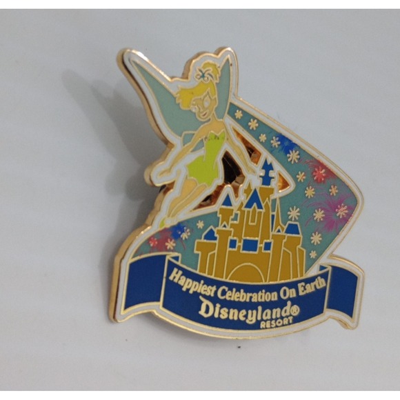 Disneyland  2005 Resort Happiest Celebration On Earth Pin Tinker Bell Energizer - Picture 3 of 8